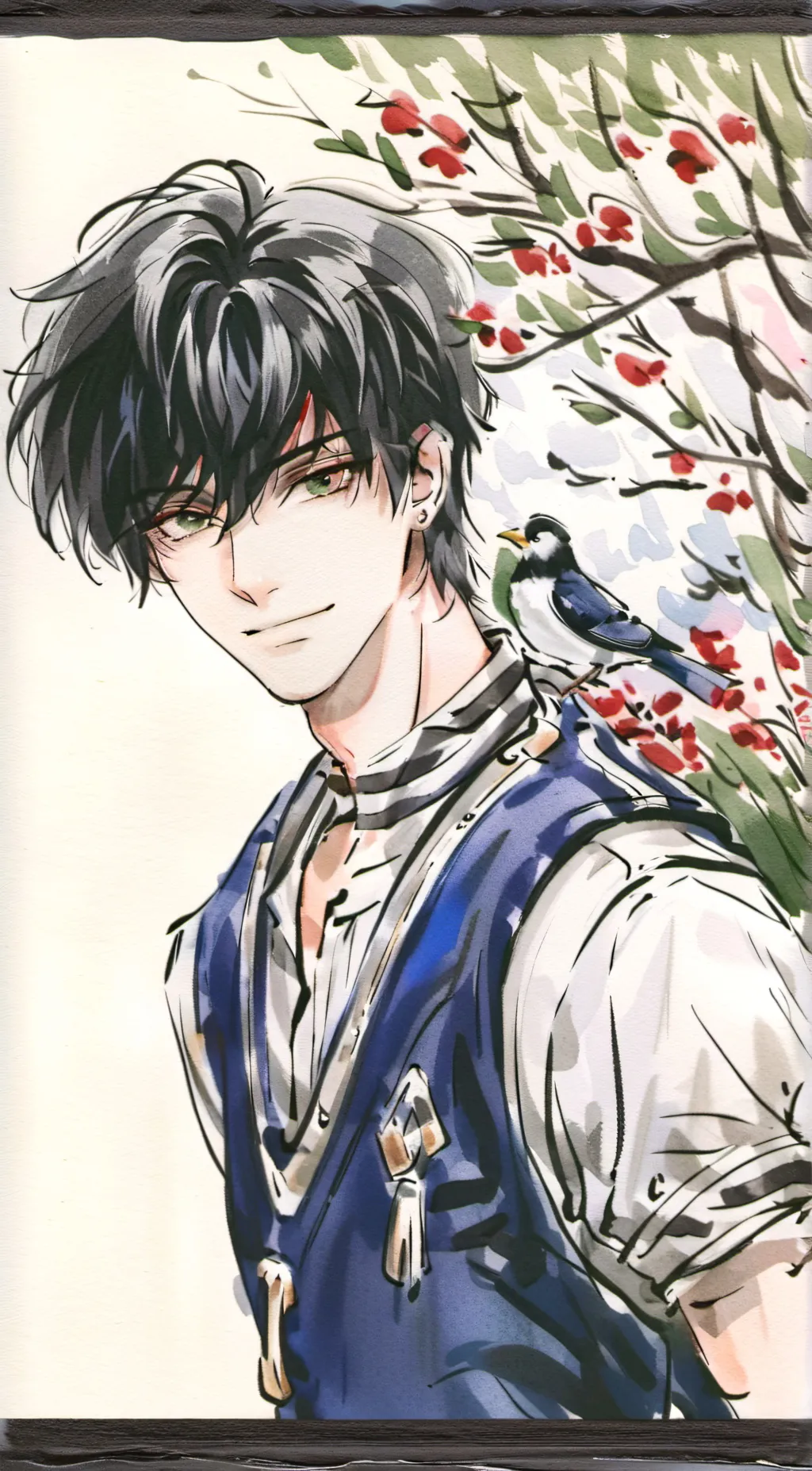 ai character: Zack  background