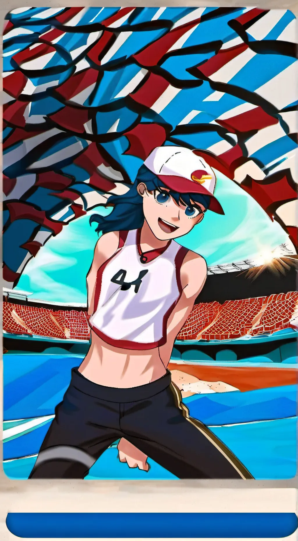 ai character: MLB background