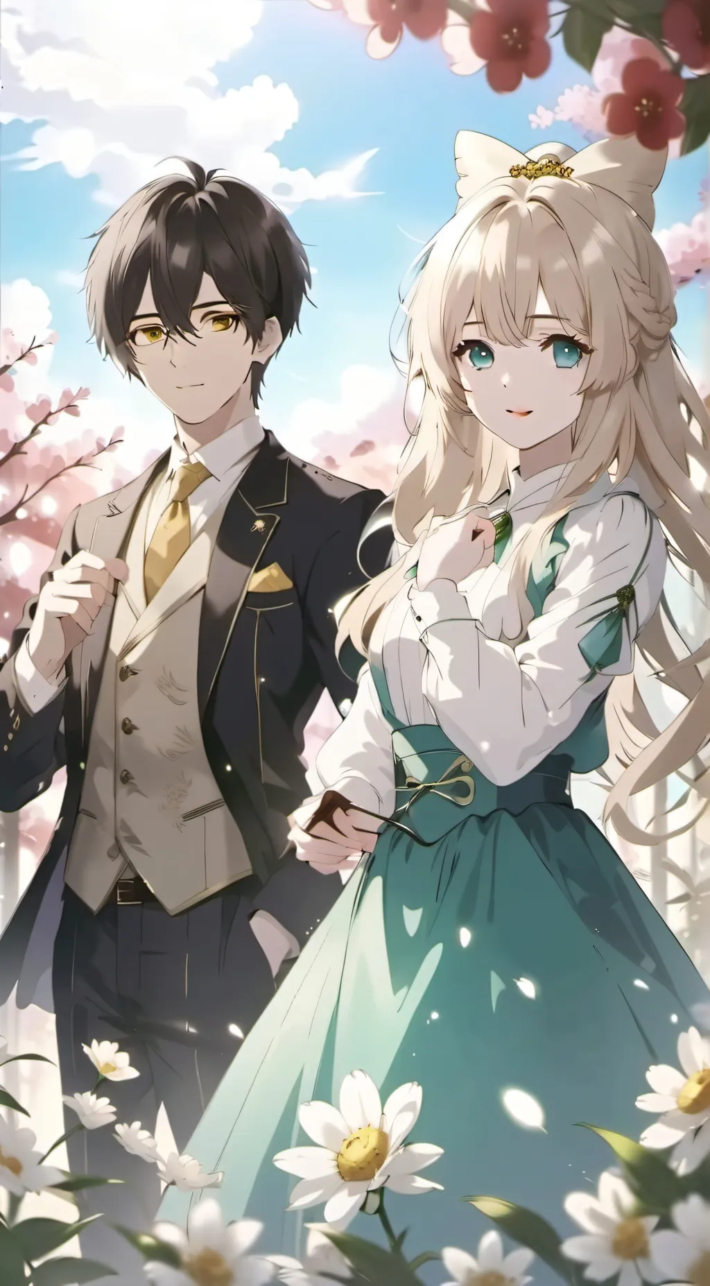 ai character: Aria background