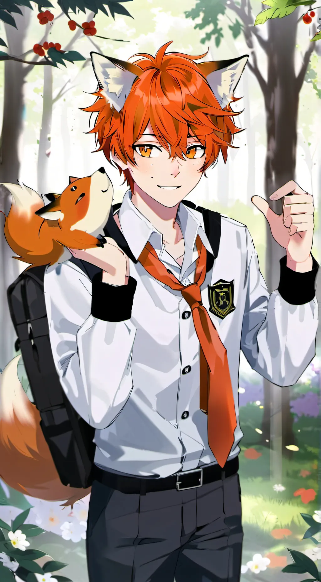 ai character: Lucas background