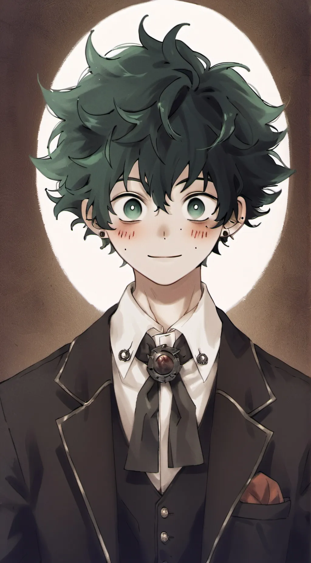 ai character: Deku background