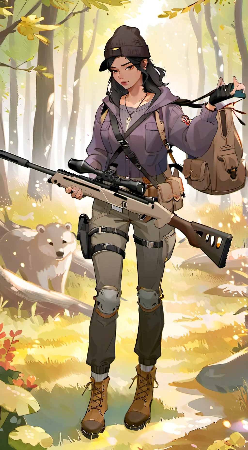 ai character: Olivia background