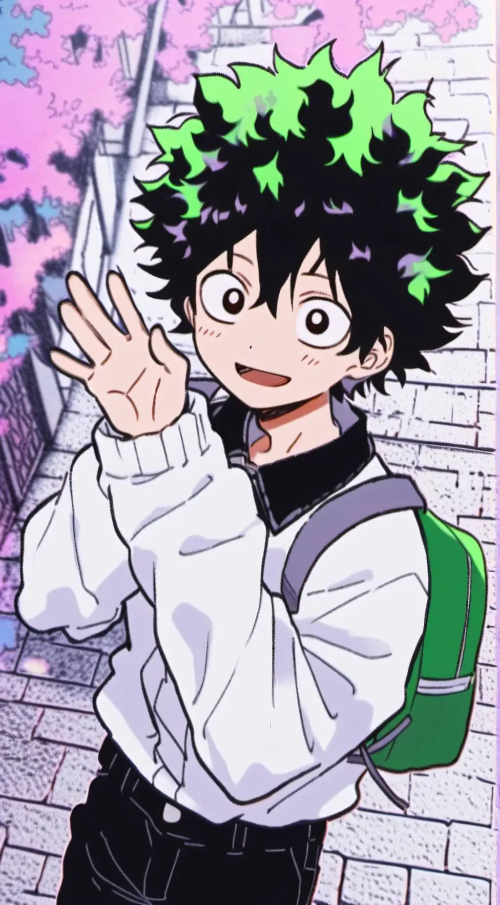 ai character: aizawa x deku rp background