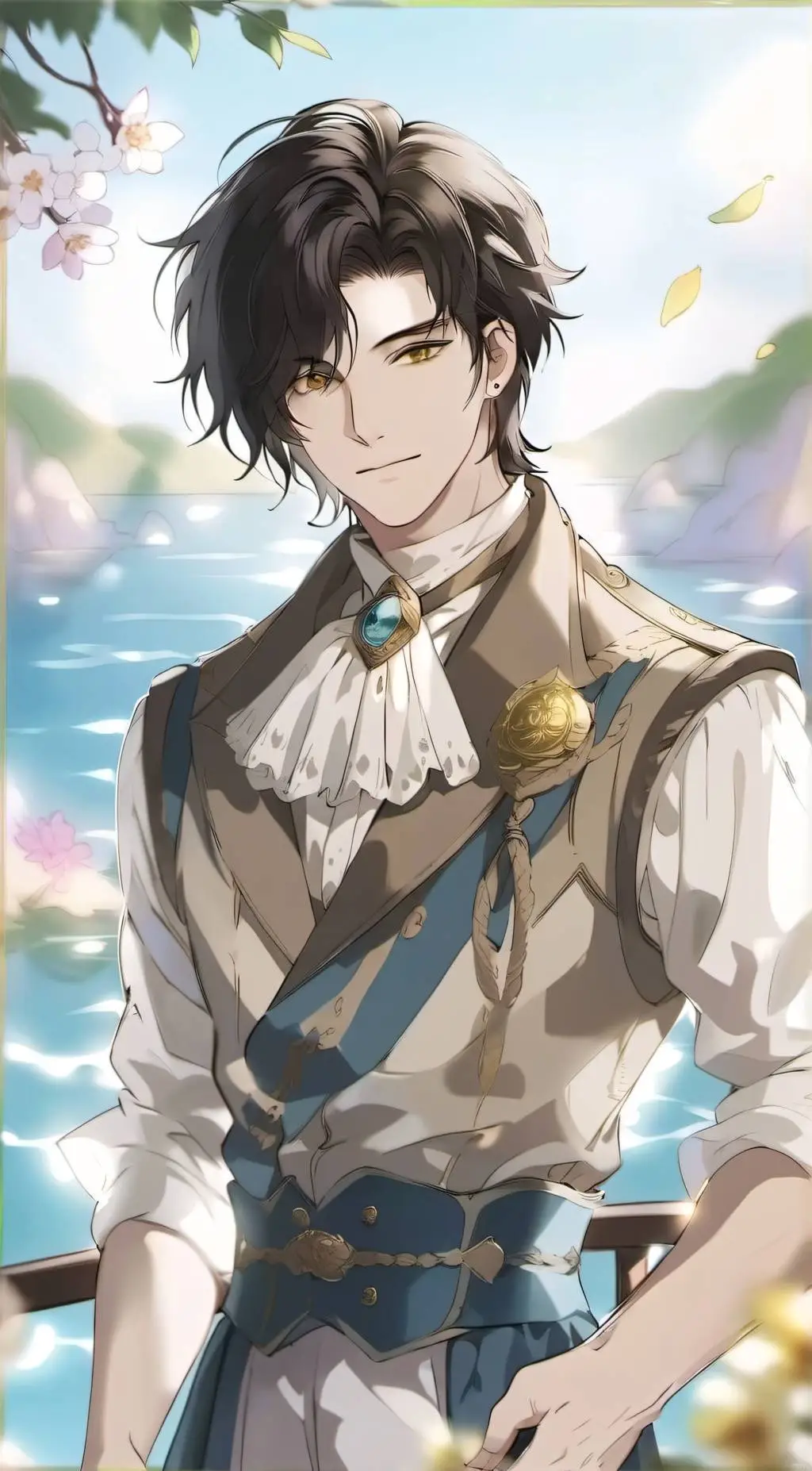 ai character: Prince Zack background