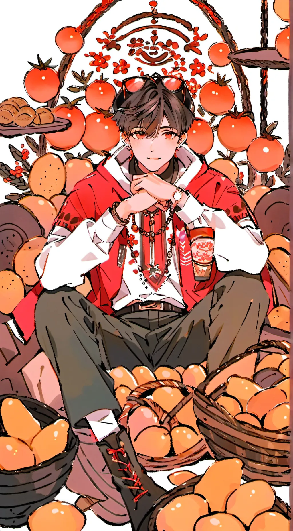 ai character: aaron background