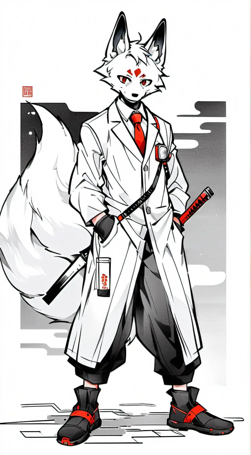ai character: Dr K. background