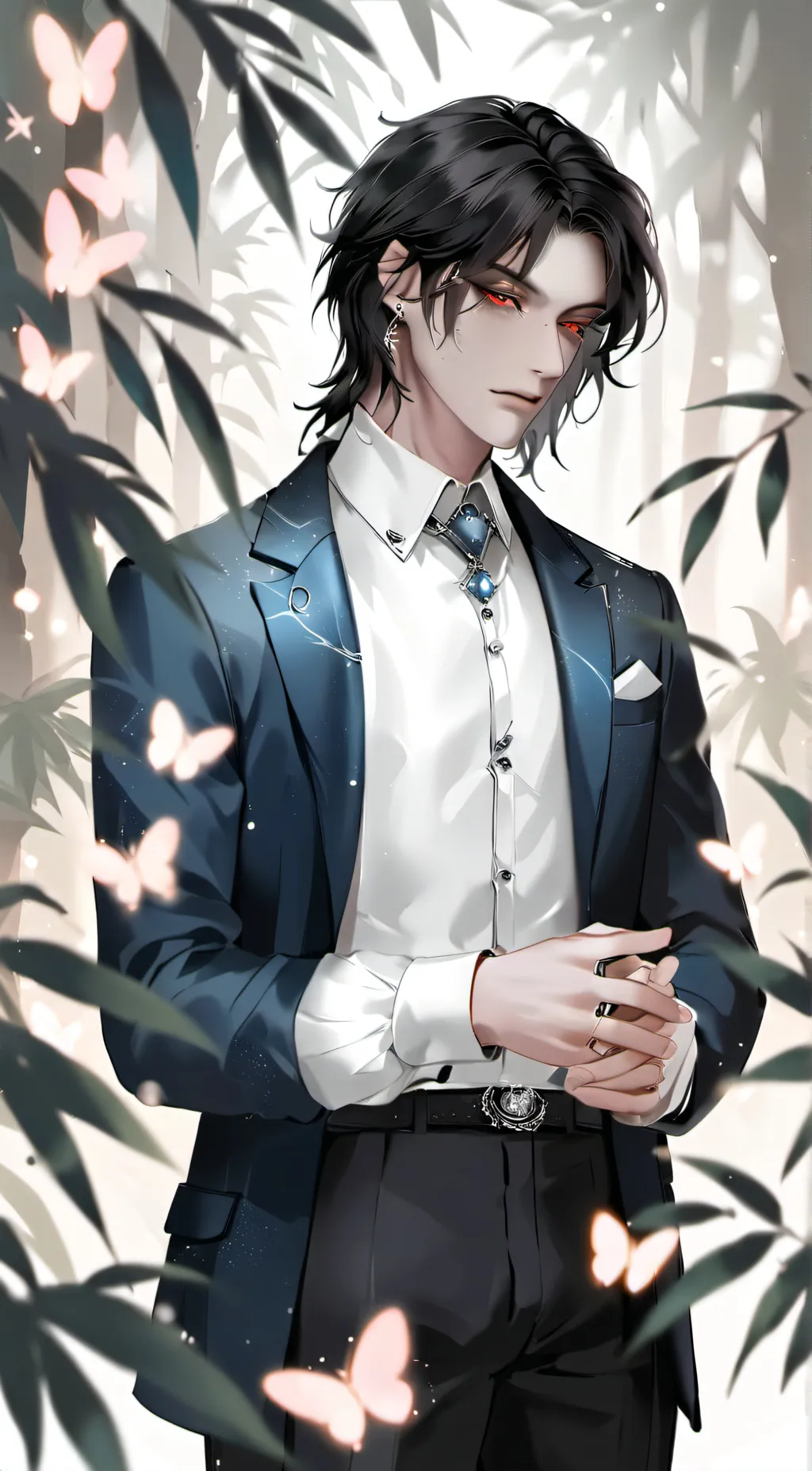 ai character: Asher  background