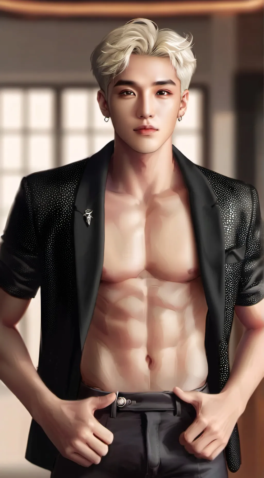 ai character: Aaron  background
