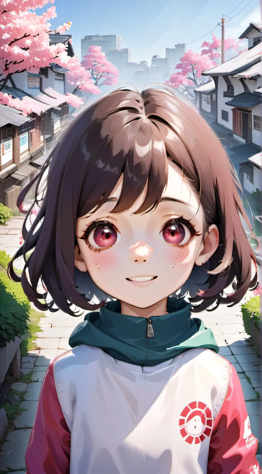 ai character: `»Ochaco Uraraka«´ background