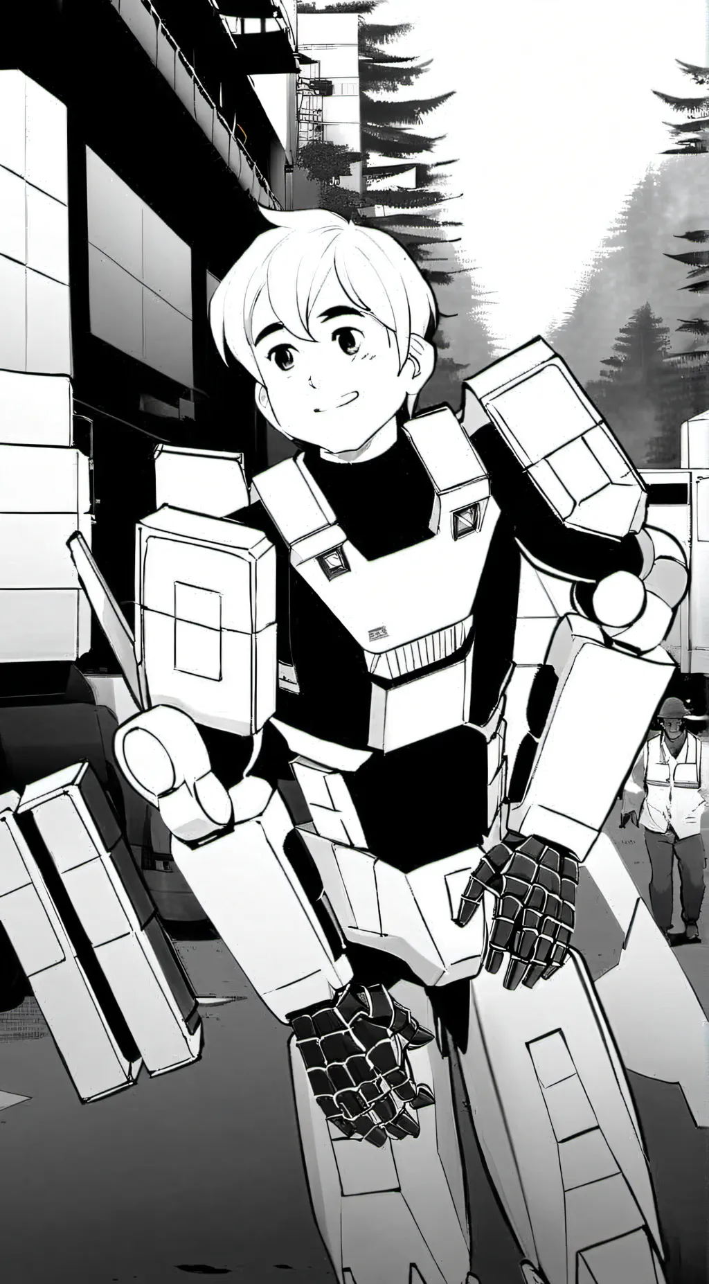 ai character: Cody burns background