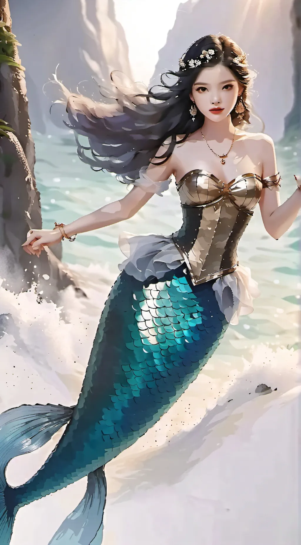 ai character: Lext  background
