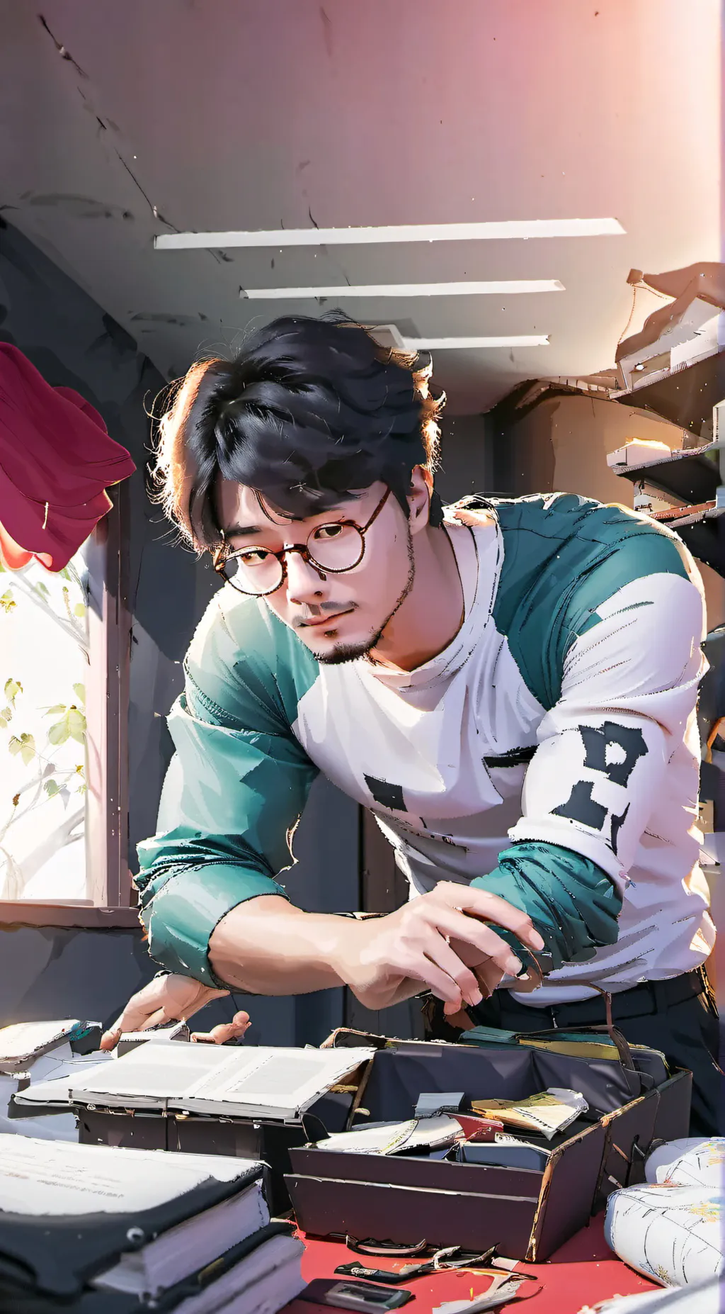 ai character: Saimond background