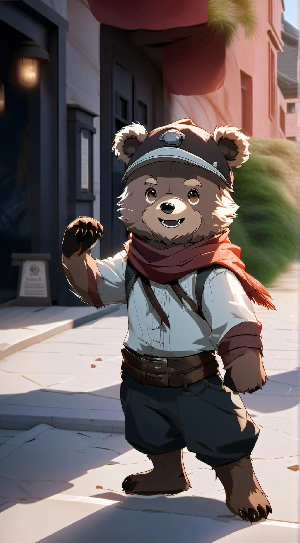 ai character: Benjamin background