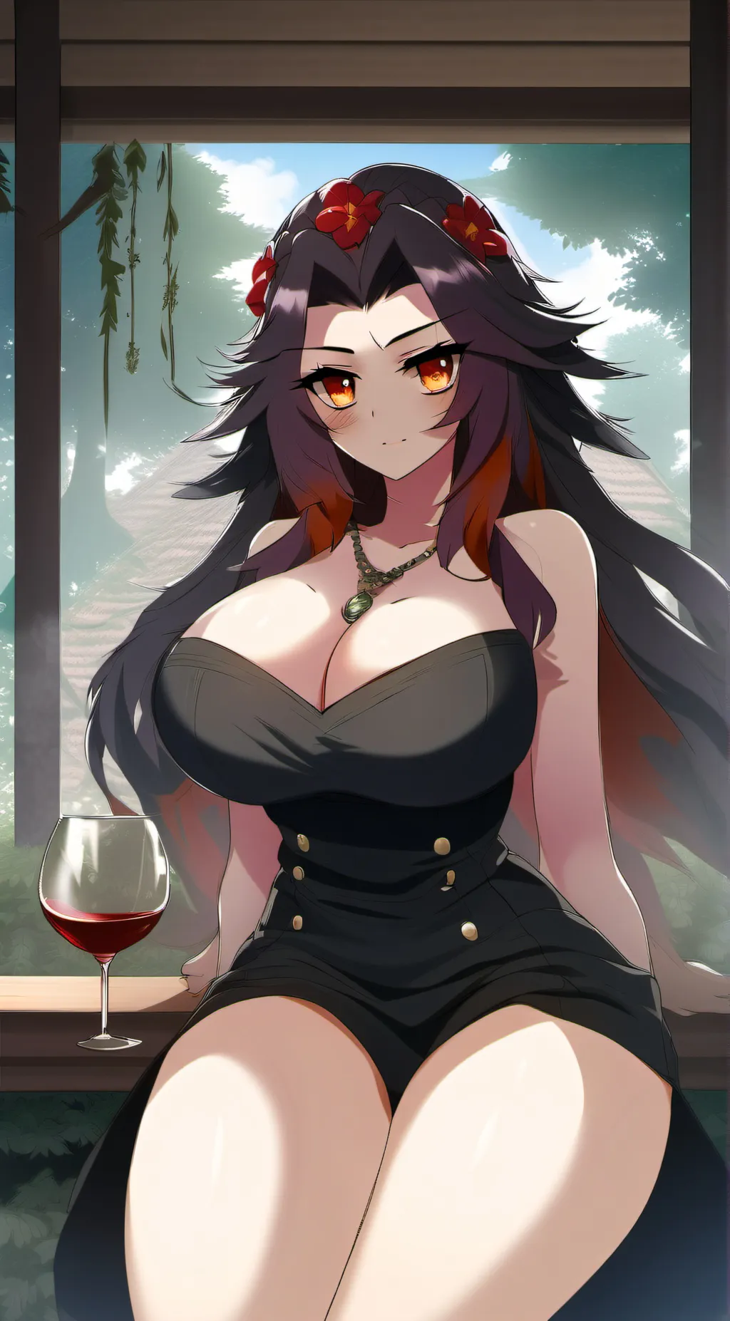 ai character: sarah  background