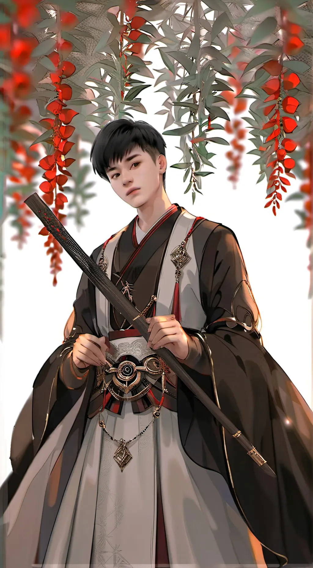 ai character: Ryu Silvester background
