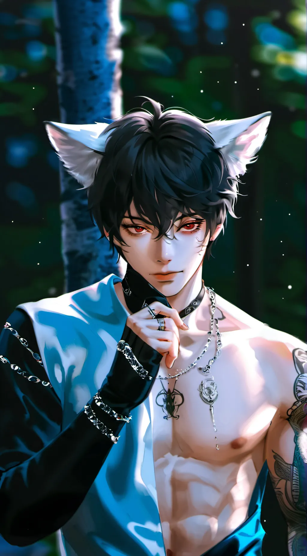 ai character: Butch the cat background
