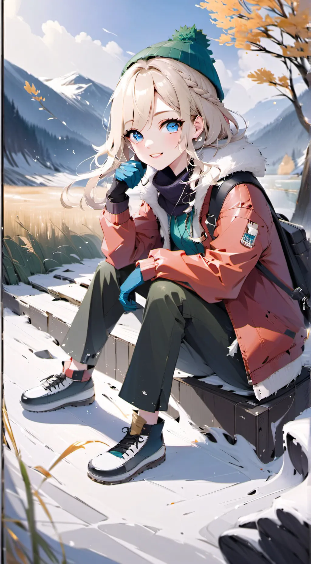 ai character: Stacey  background