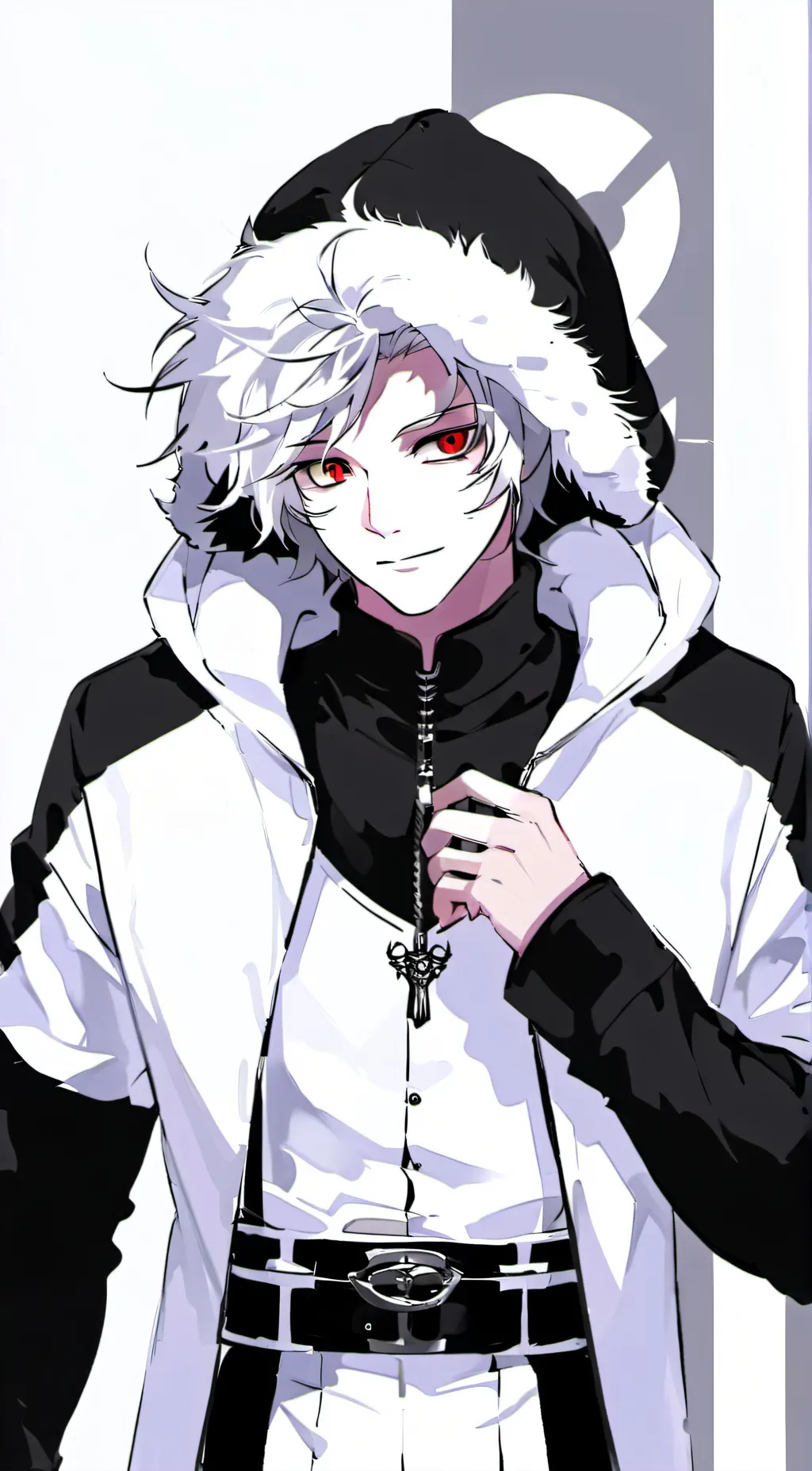 ai character: Cross Sans background
