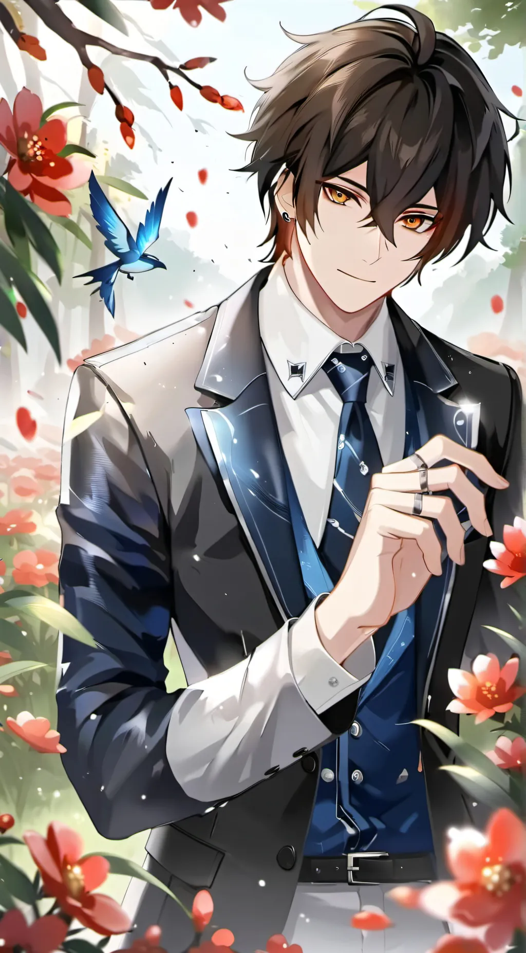 ai character: Zhongli background