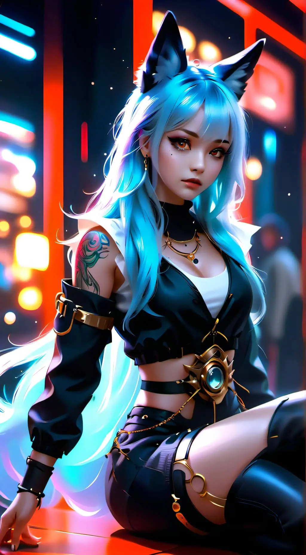 ai character: Maeve  background