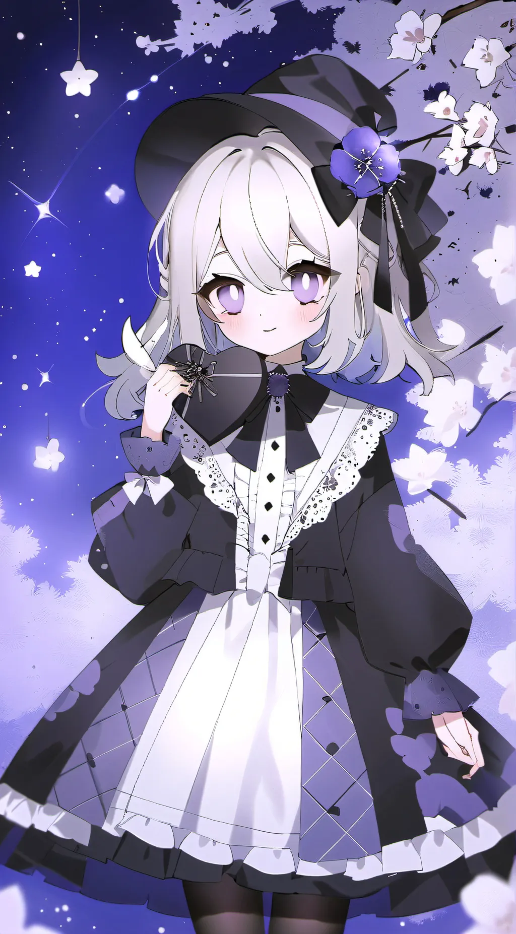 ai character: miss moon background