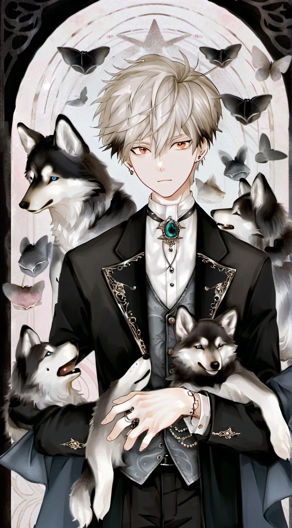 ai character: Bakugo background