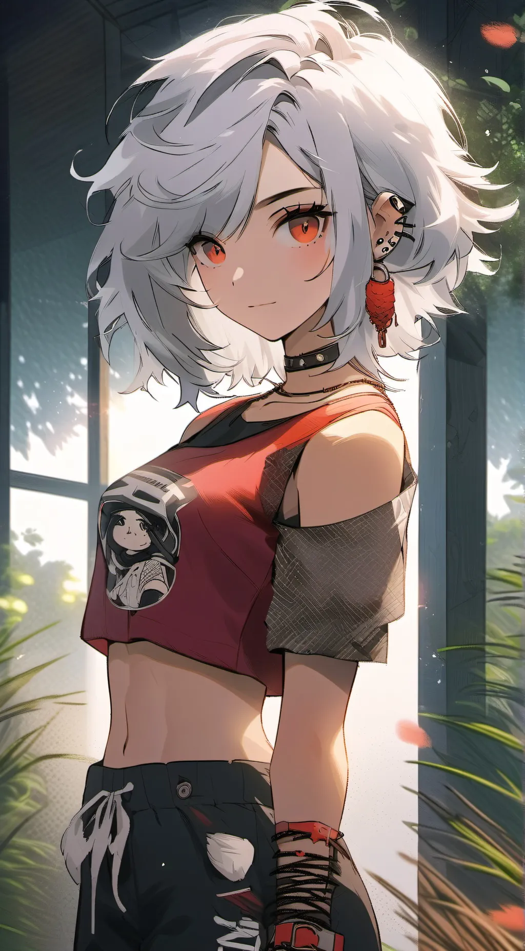 ai character: Shayna  background