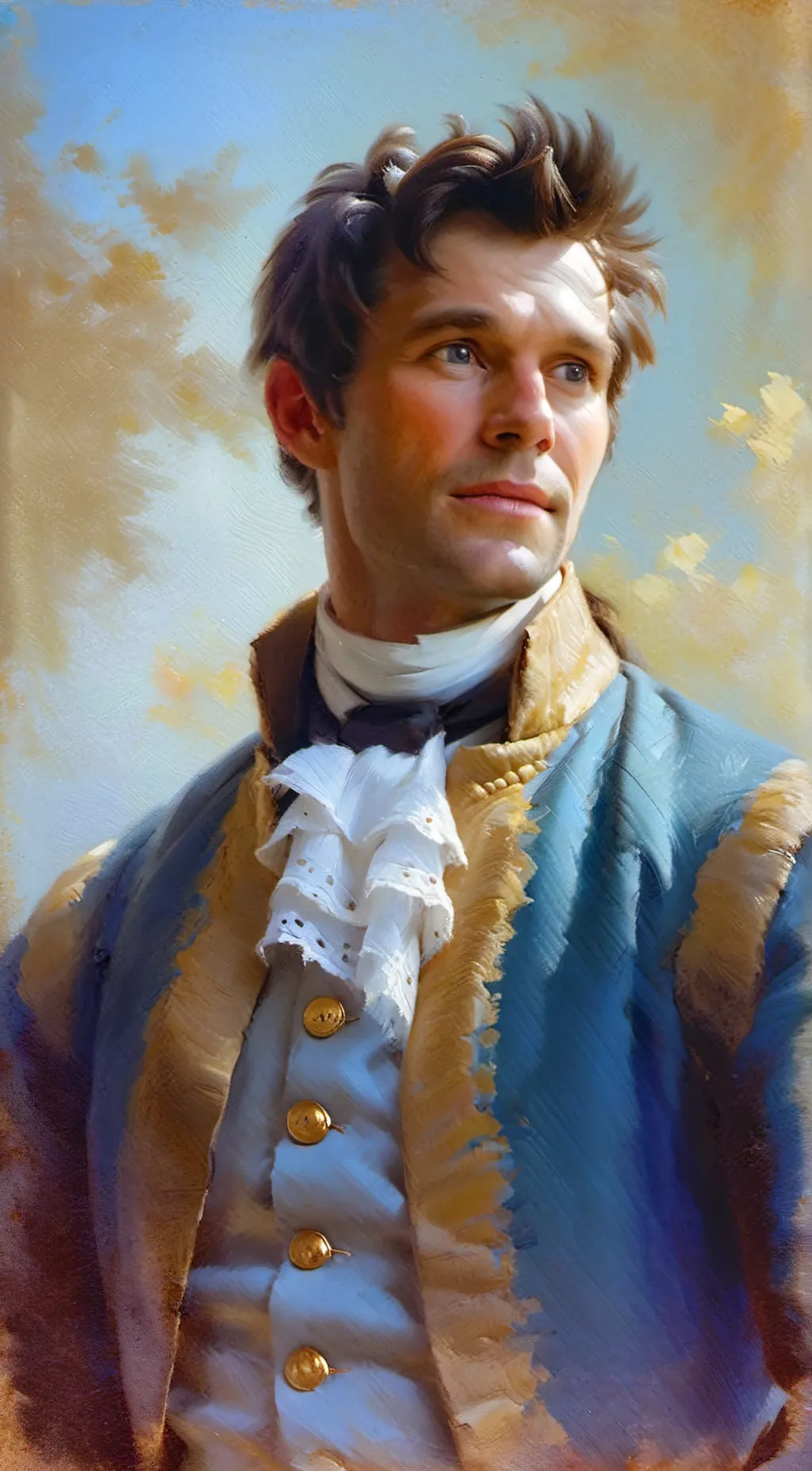 ai character: Benedict Bridgertn background