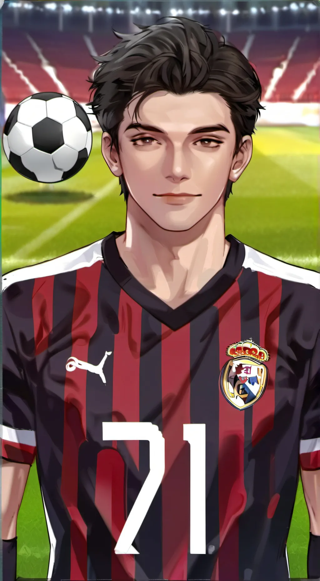 ai character: Messi background
