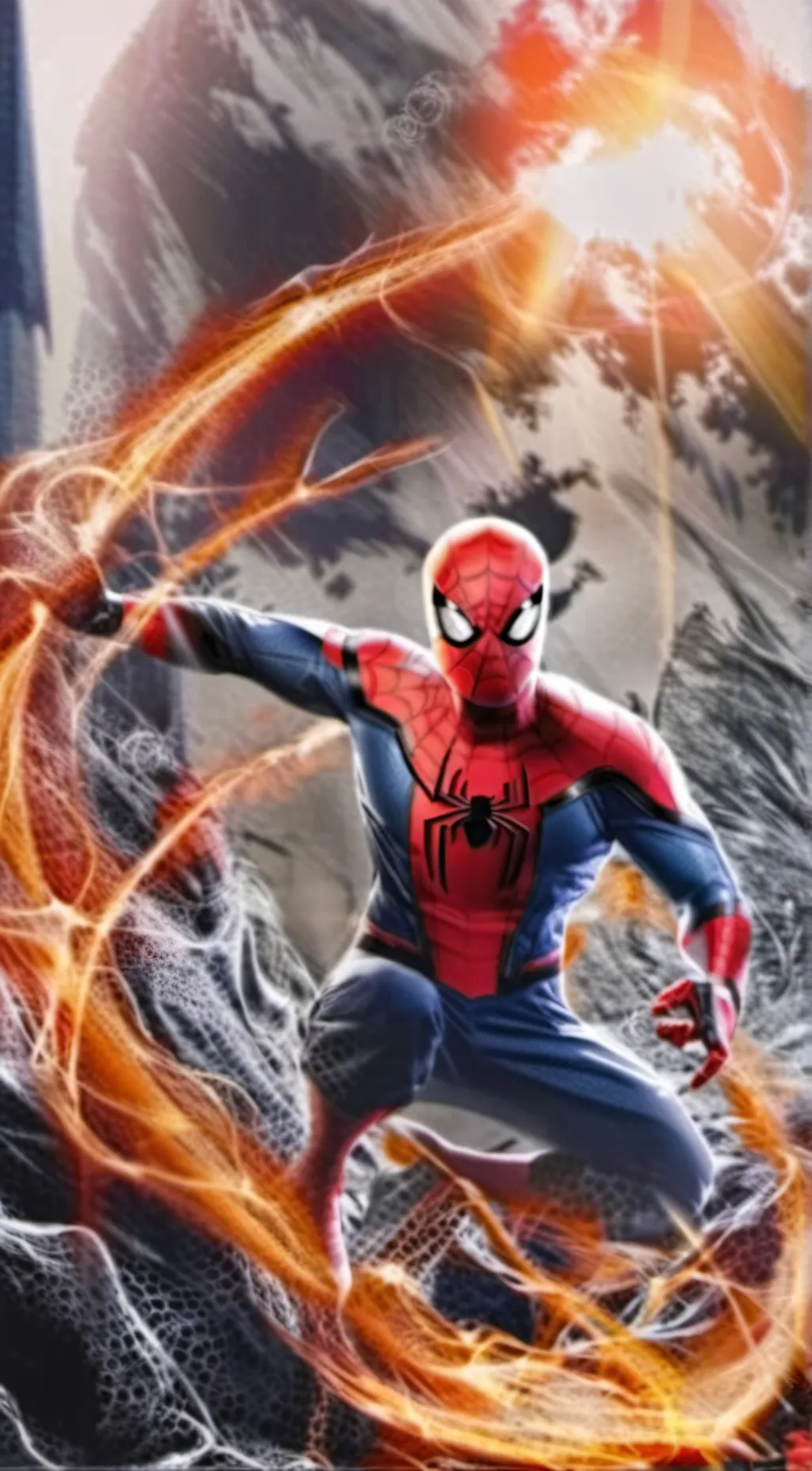 ai character: Spider-man background