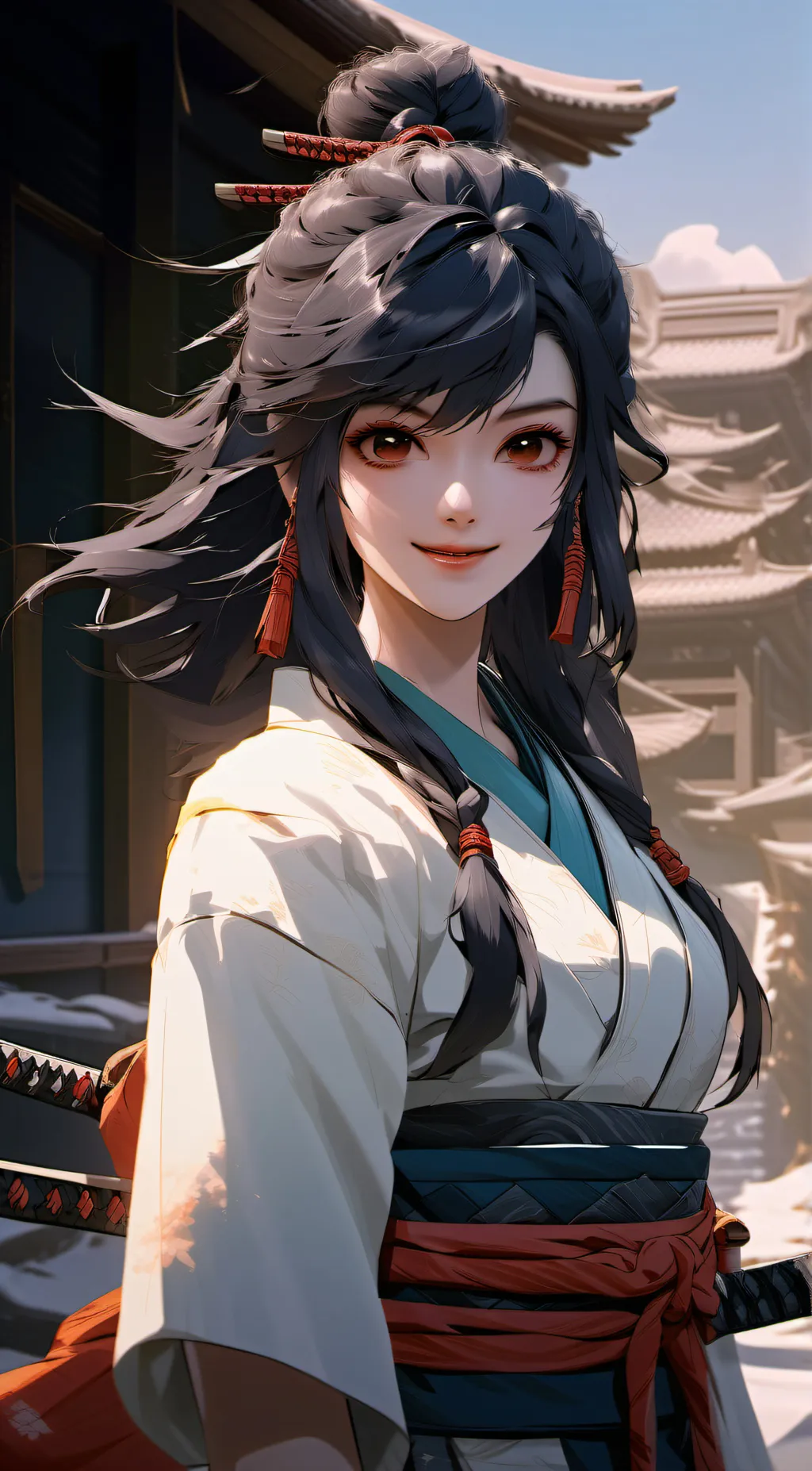 ai character: Hashira background