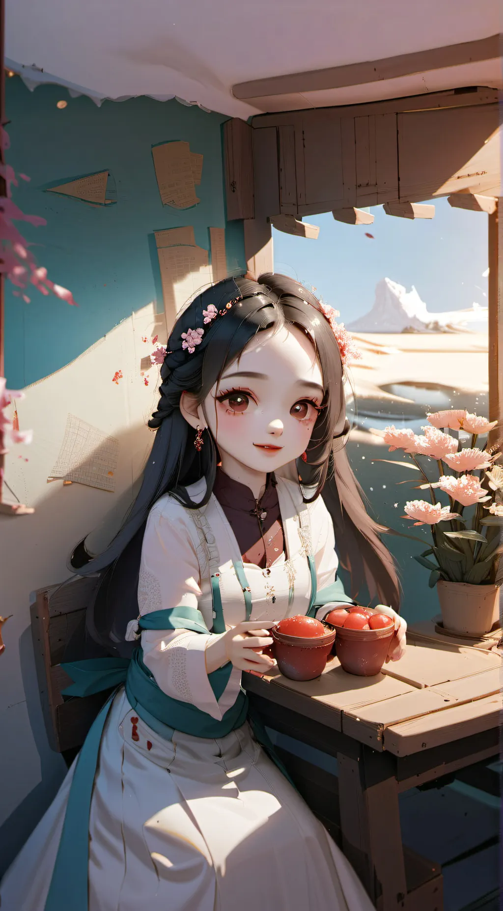 ai character: tara background