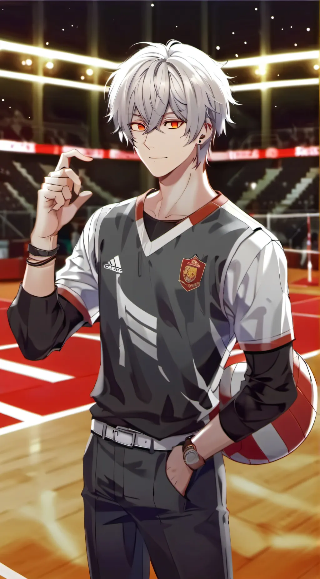 ai character: Haikyuu  background