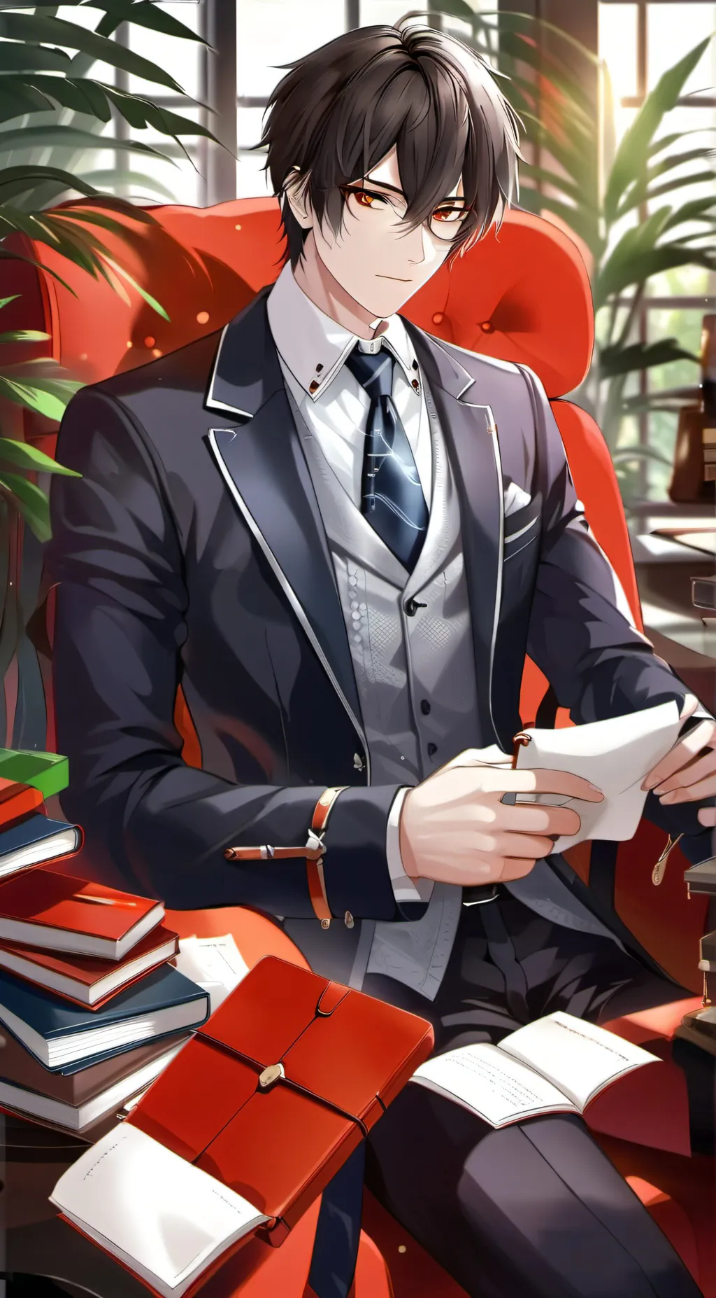 ai character: william background