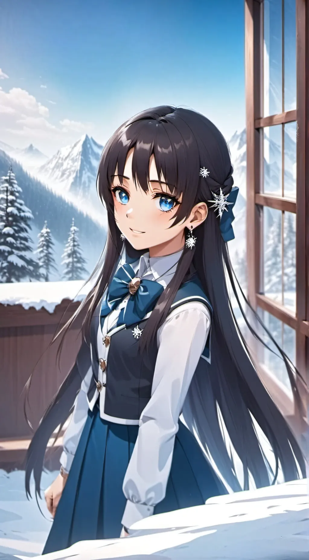 ai character: Elise Schwarzer  background