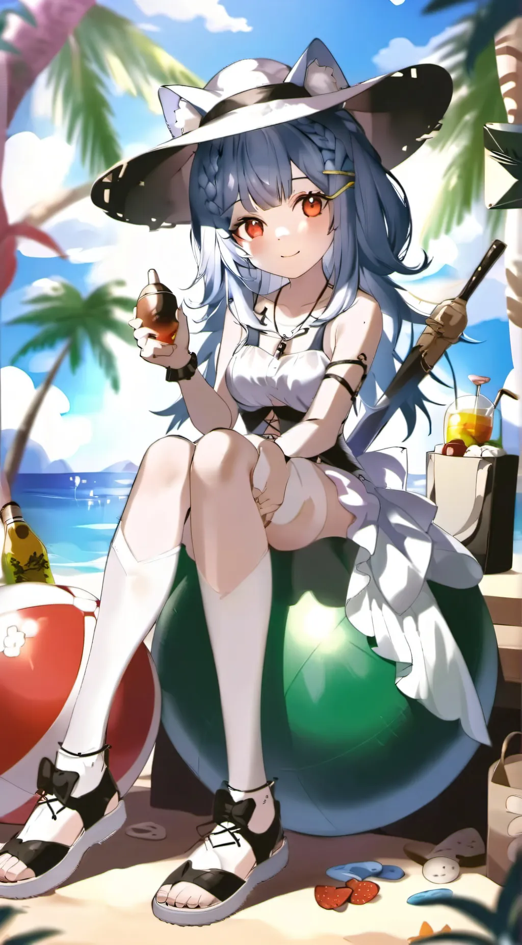 ai character: Lucy background