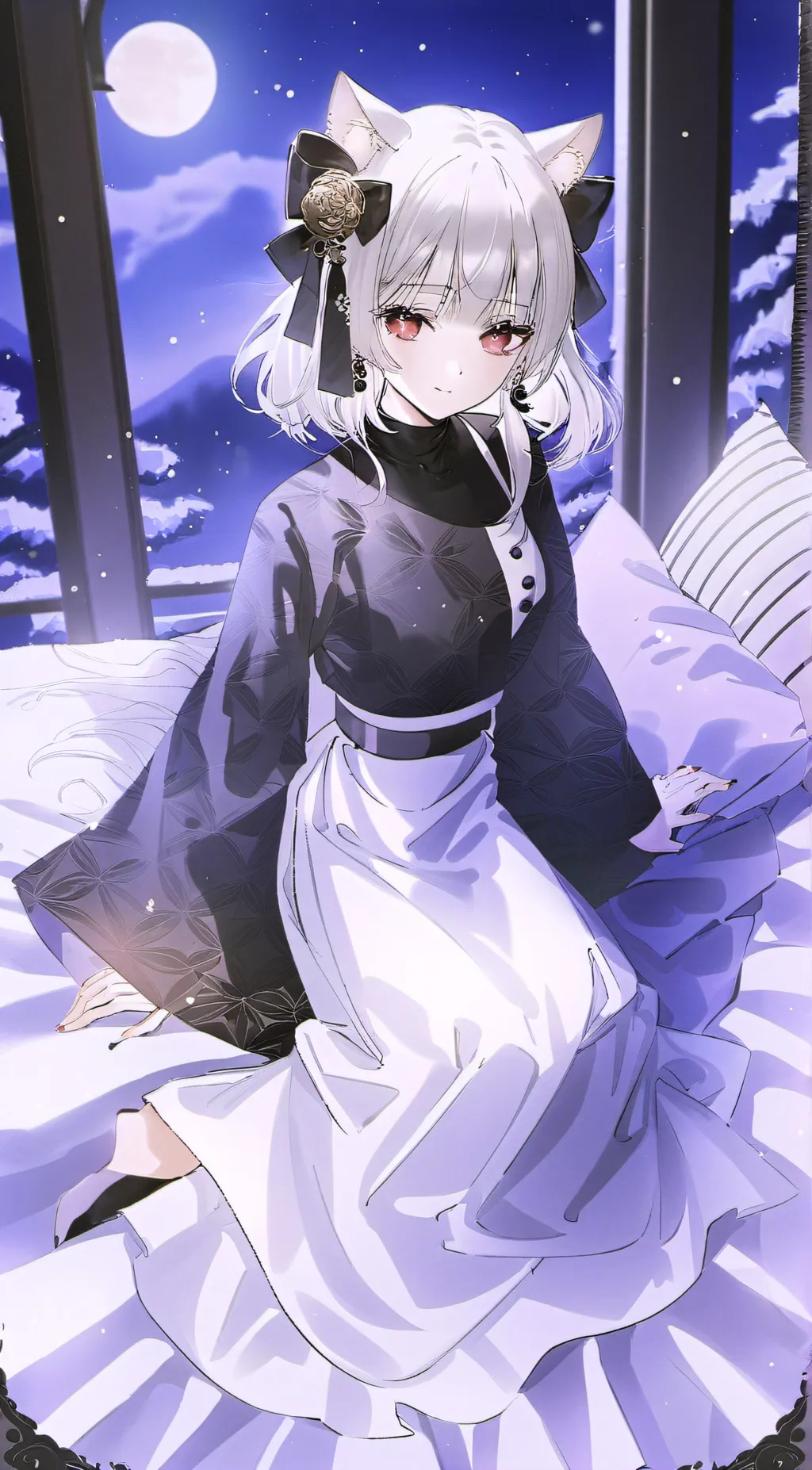 ai character: Frost background