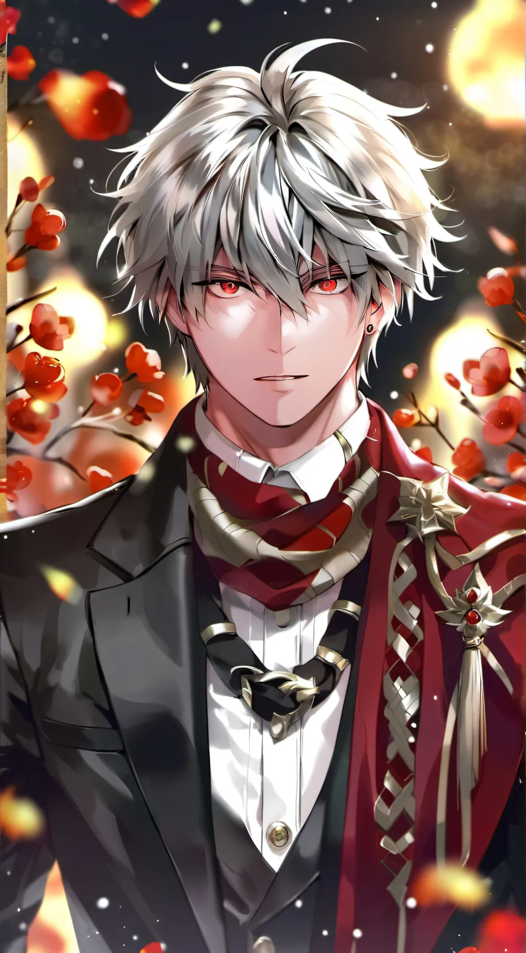 ai character: Bakugou  background