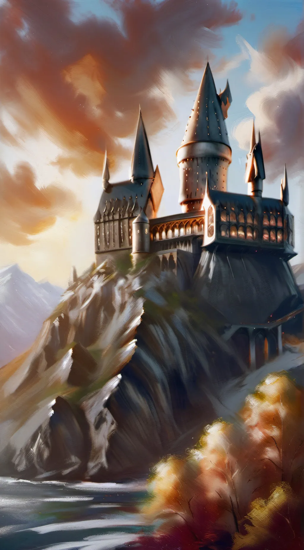 ai character: Hogwarts 4 background