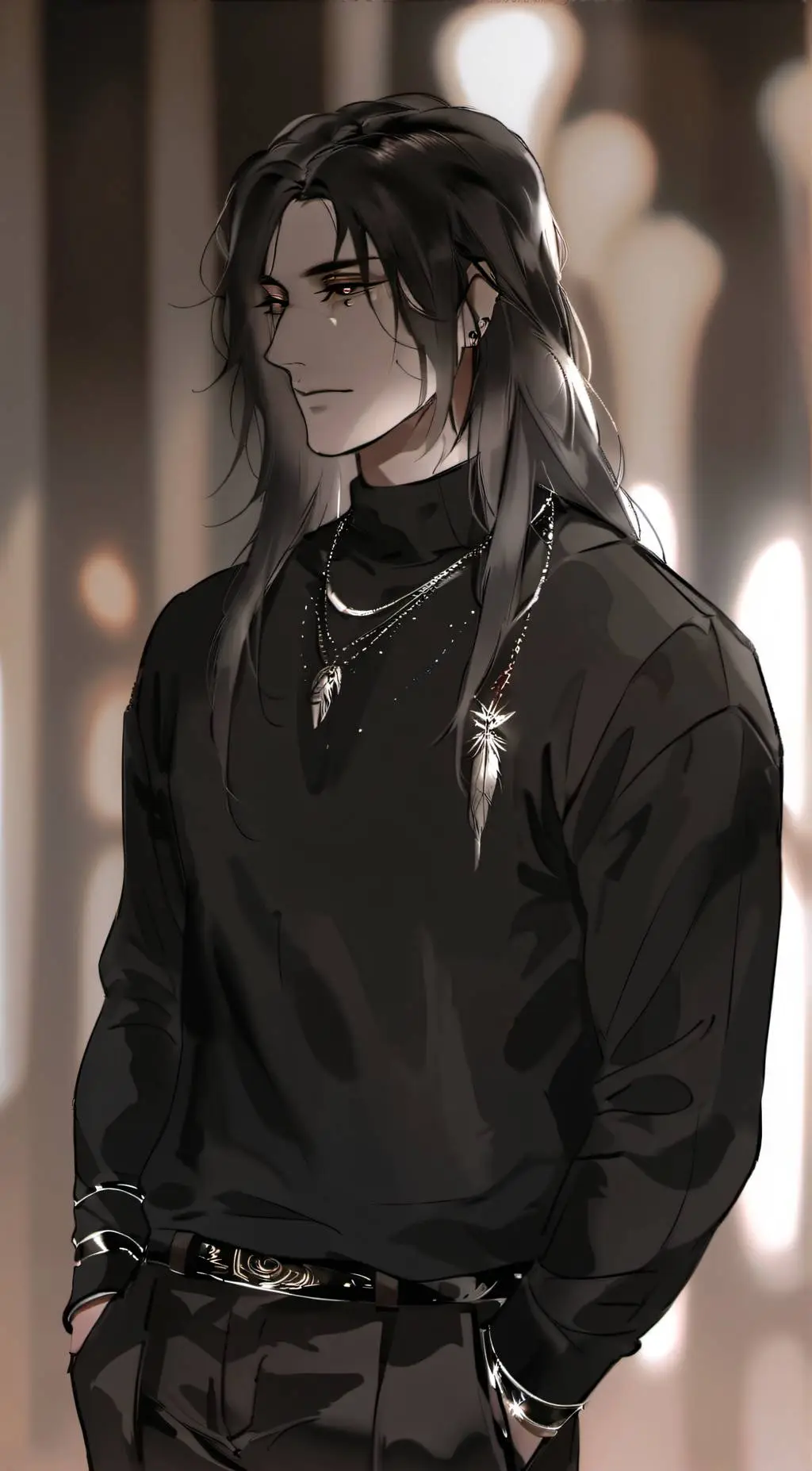 ai character: Angel background