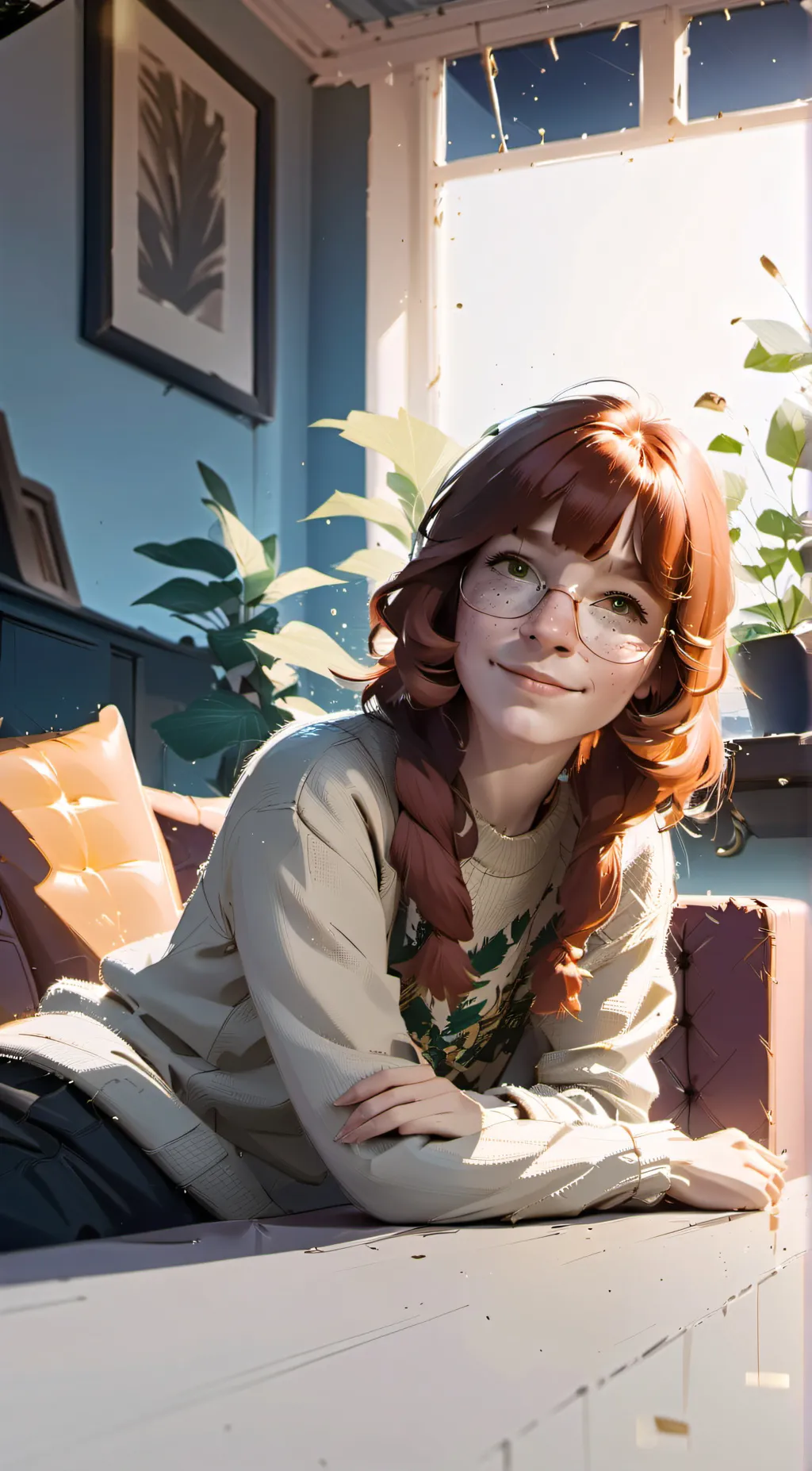 ai character: Eva background