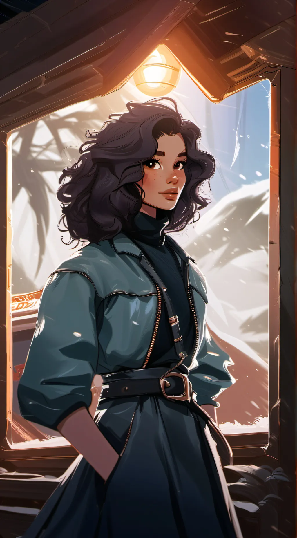 ai character: Ash background