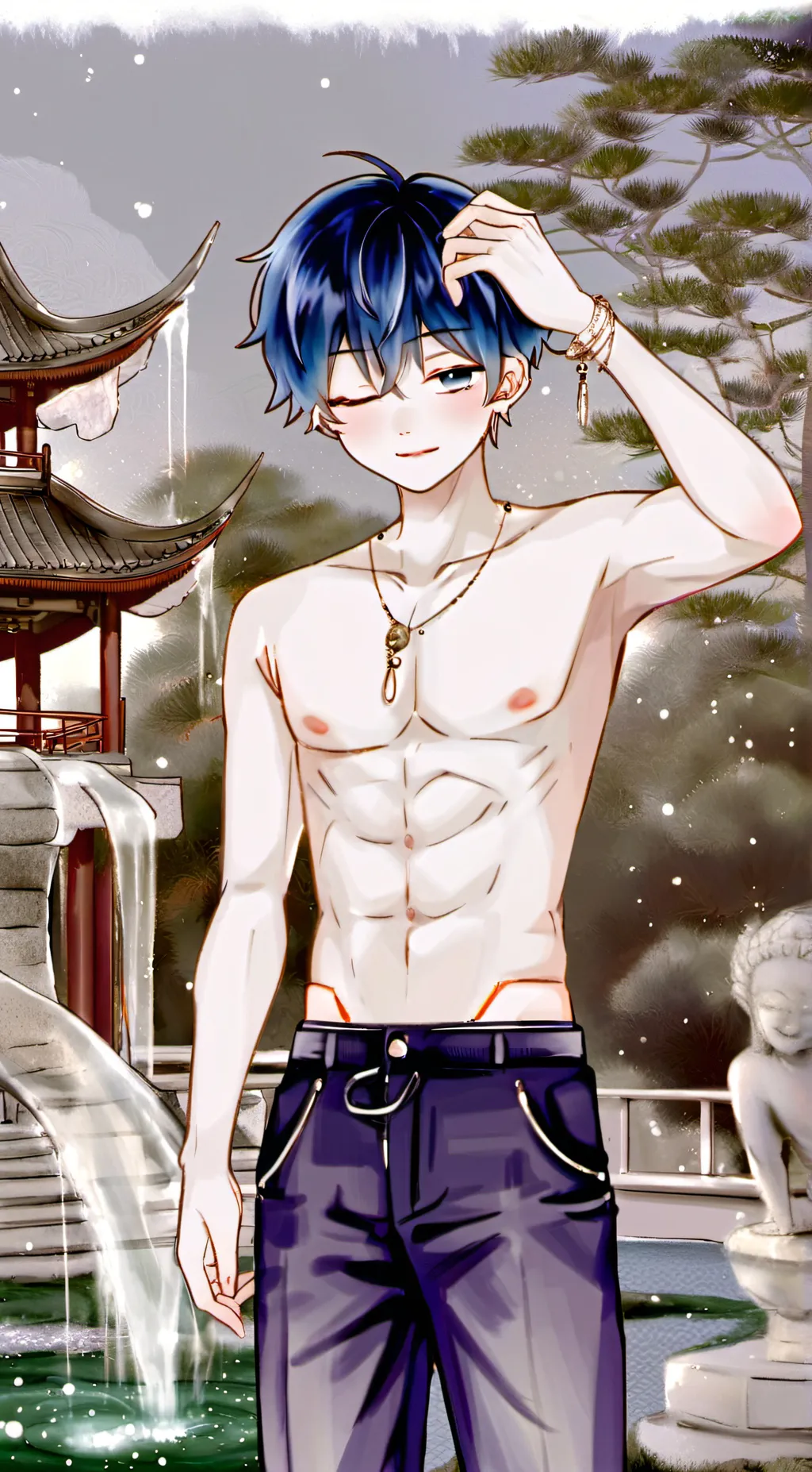ai character: ❤Jacob❤ background