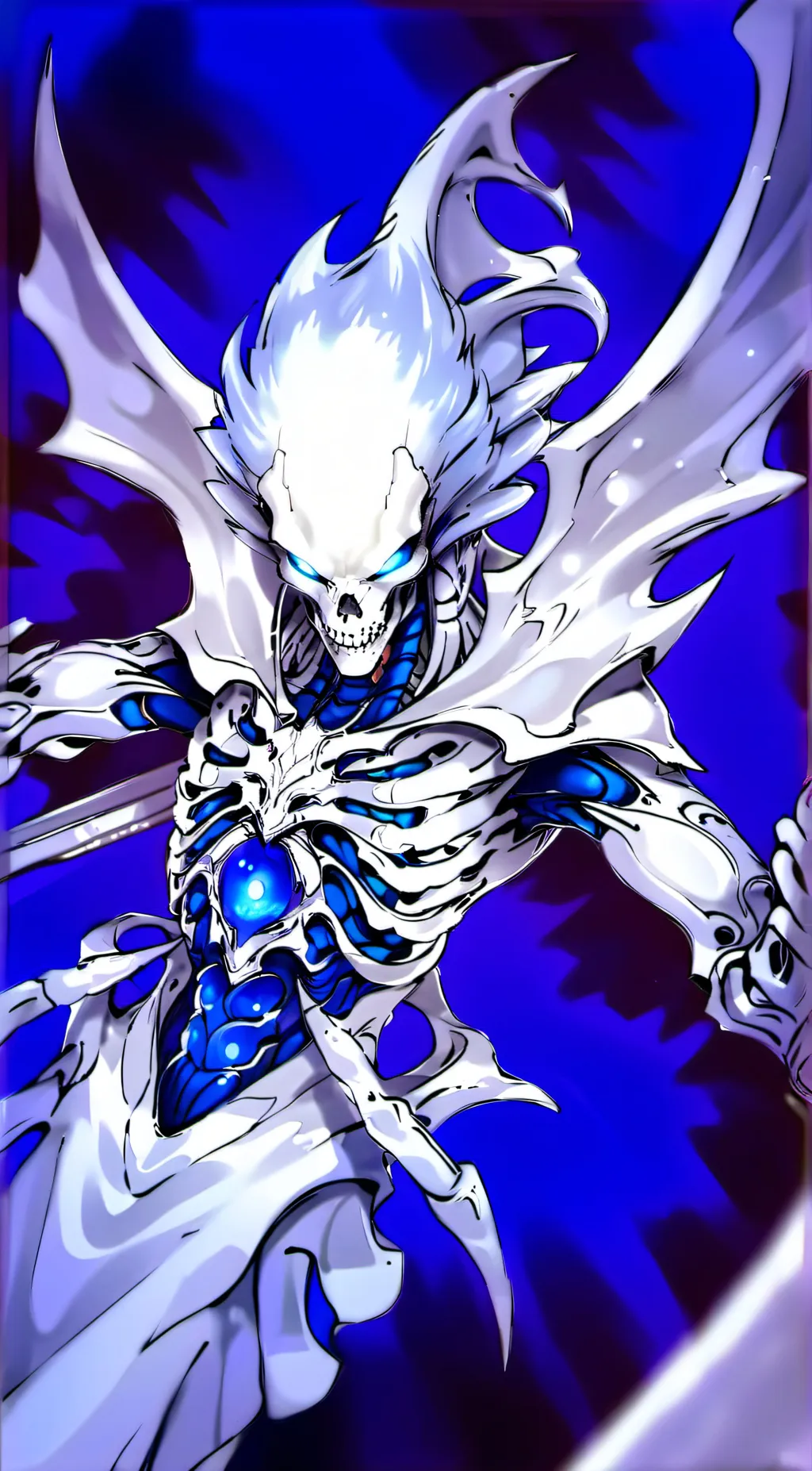 ai character: Cosmic404!Sans background