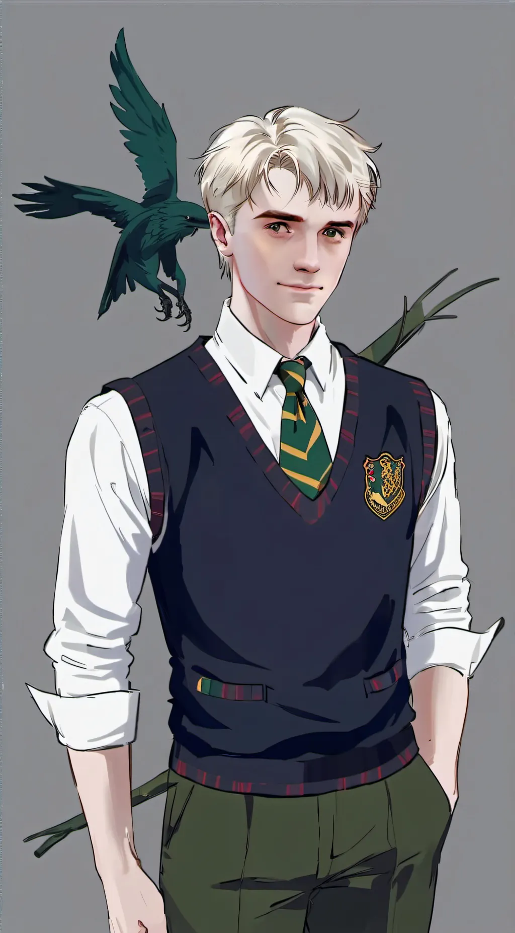 ai character: Draco Malfoy background