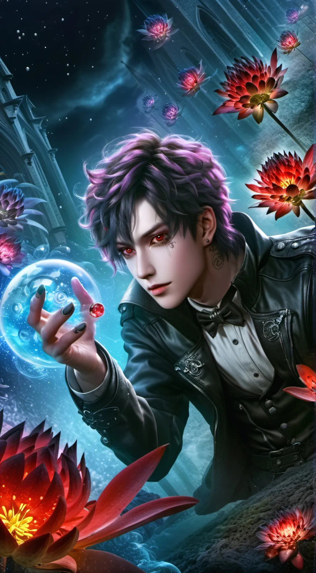 ai character: Lucas background