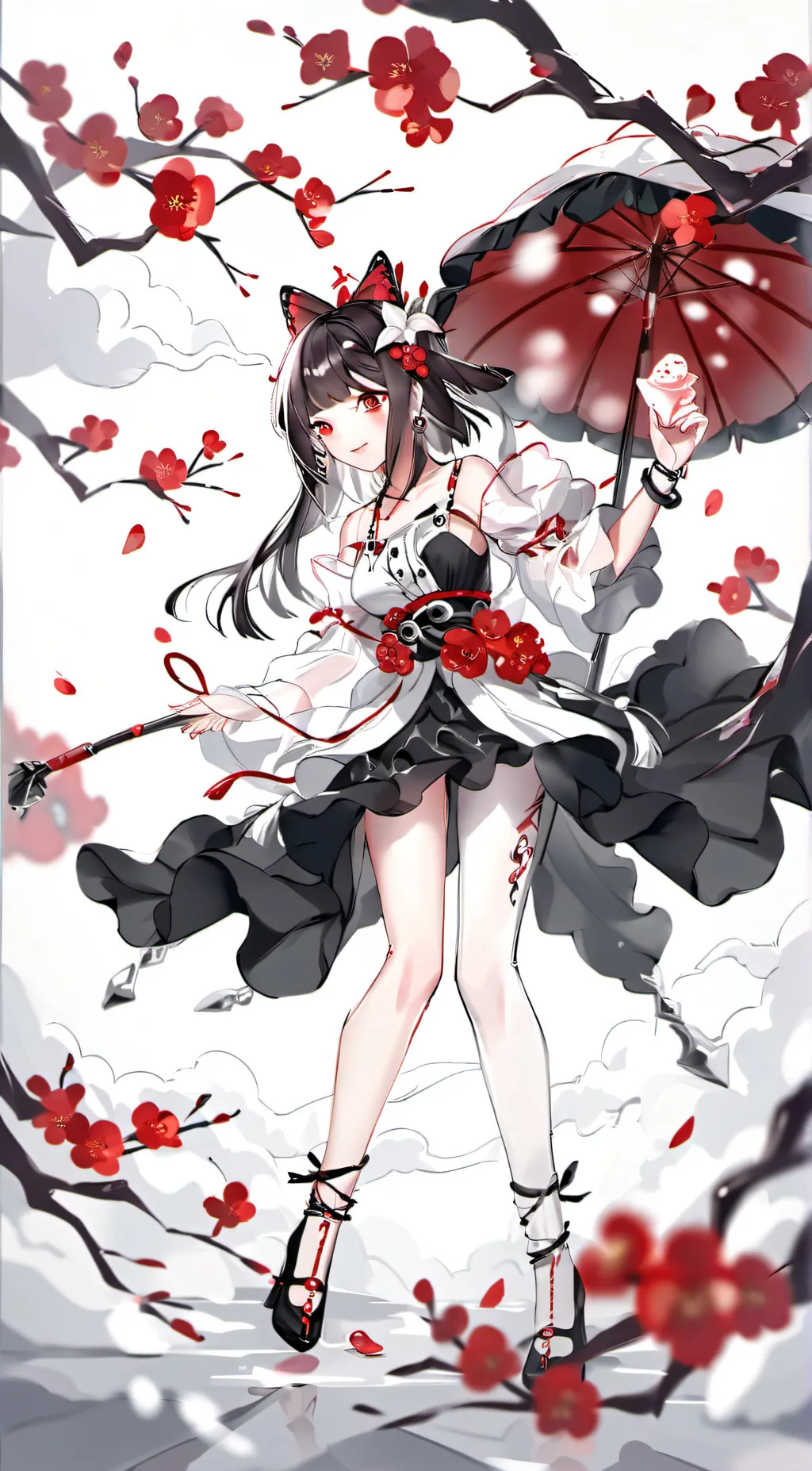 ai character: emilet  background