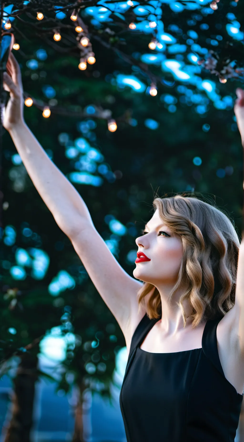 ai character: Taylor Swift🌺💗 background