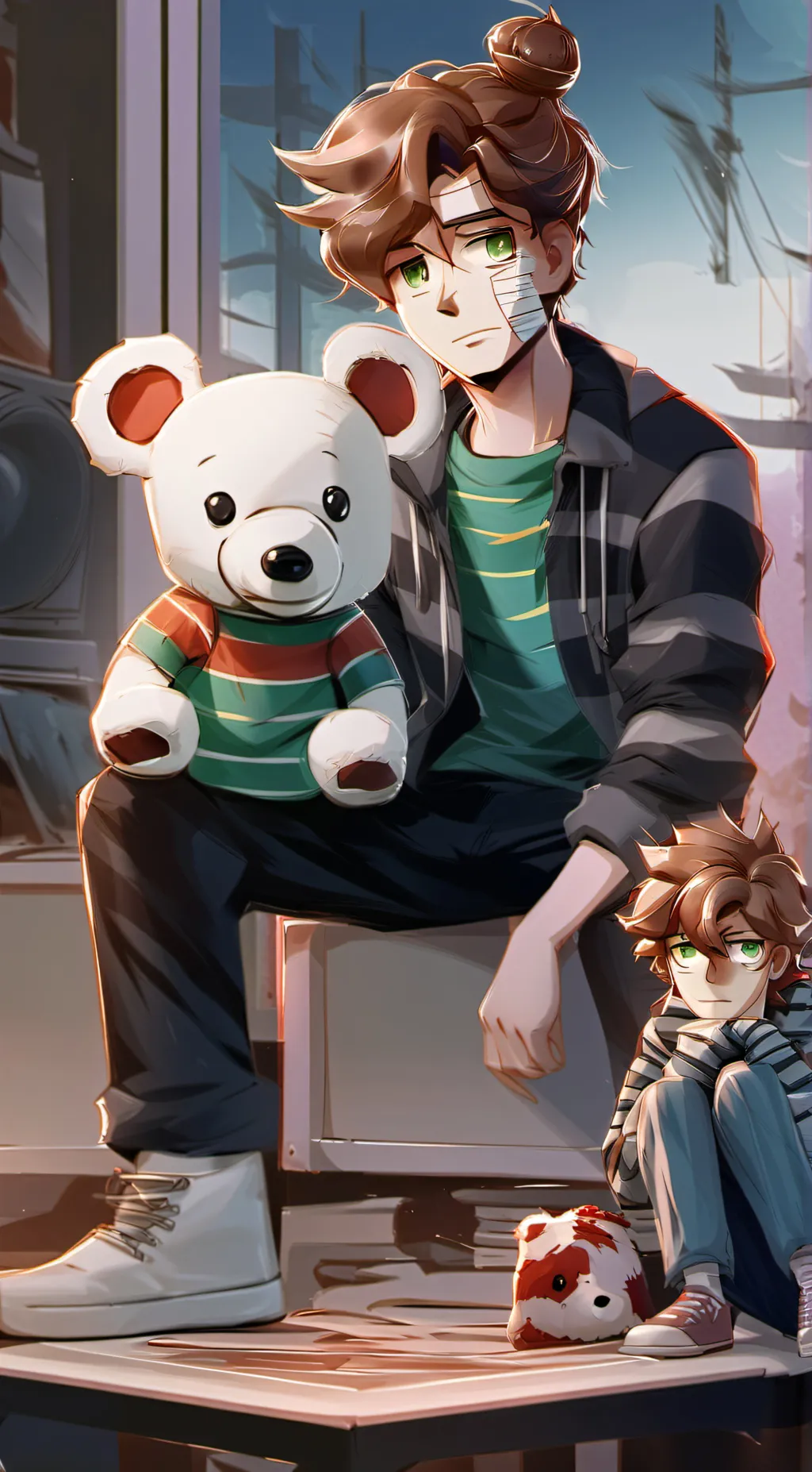 ai character: Andrew background