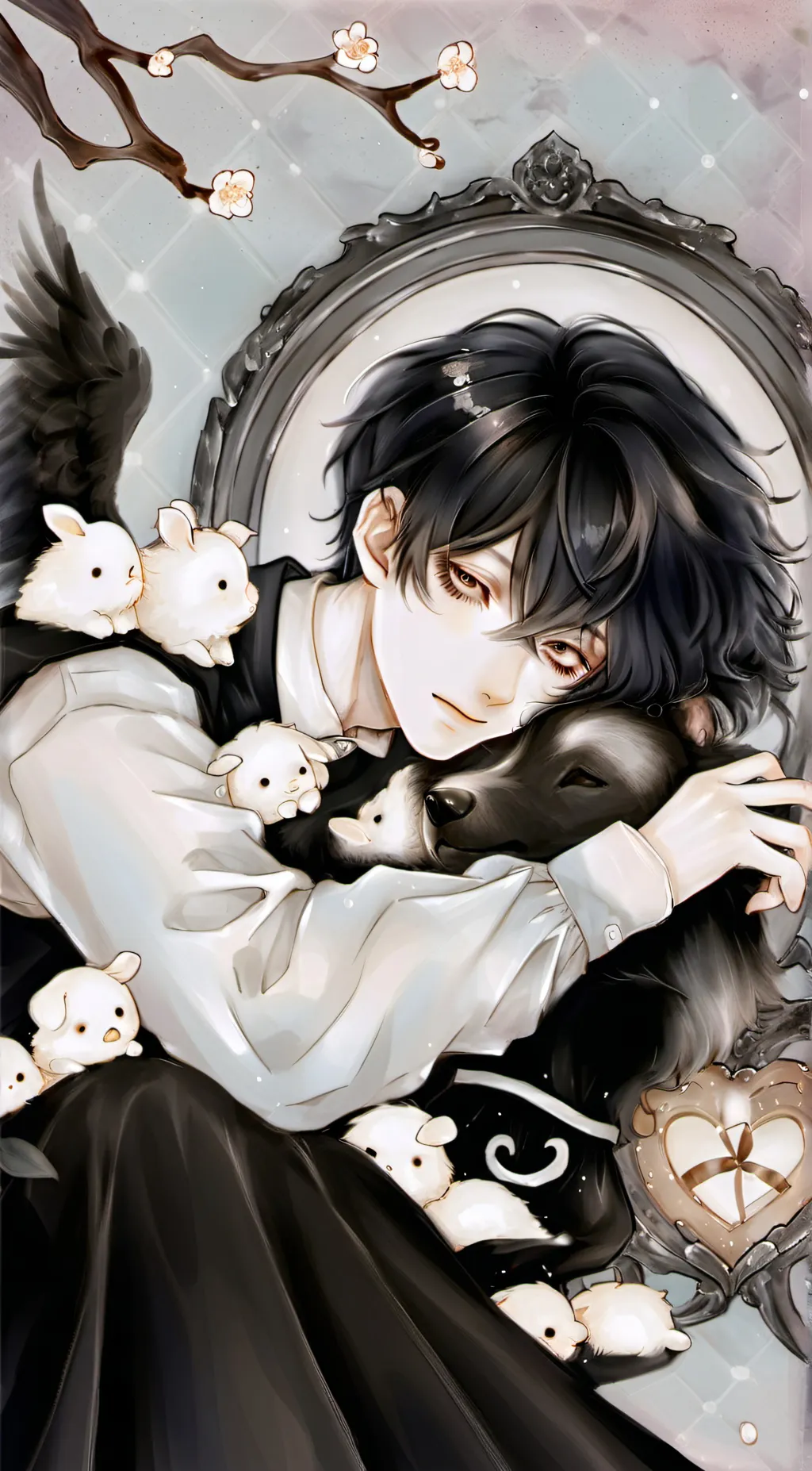 ai character: Emmanuel  background